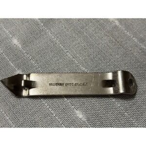 Vintage Vaughan Chicago USA Bottle Opener Key Can Opener  Super Clean!!